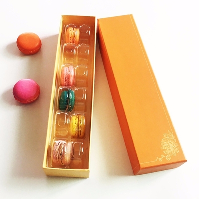 A gaveta multicolorido de cartão ondulado Macaron encaixota para 12 com interno plástico
