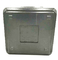 Caixa vacinal de empacotamento preta dobrável do refrigerador do transporte da espuma de um PPE de 6 galões