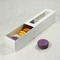 Pantone colore a caixa biodegradável de Macaron que empacota com a janela clara do PVC