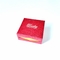 Caixa de presente de Logo Embossed Rigid Hexagon Paper que empacota o costume vermelho da caixa de presente da joia