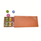 Caixa alaranjada elegante do papel de embalagem de 24pcs Macaron reciclável com interno plástico