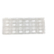 Bandeja de empacotamento plástica 4x6 24pcs de Macaron do ANIMAL DE ESTIMAÇÃO claro do PVC para o bloco de Macaron da bolha