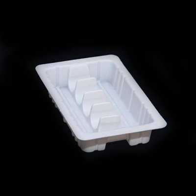 PVC transparente Tray Packaging plástico 3ml Vial Plastic Medical Tray de 0.5mm