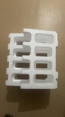 Embalagens de EPS de grande dimensão absorvedoras de choques para artigos frágeis com embalagens de proteção de espuma de EPP personalizáveis