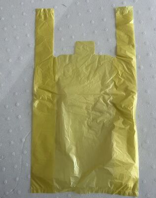 Embalagens personalizadas Sacos de compras de HDPE com alta resistência a impactos e sacos de plástico recicláveis