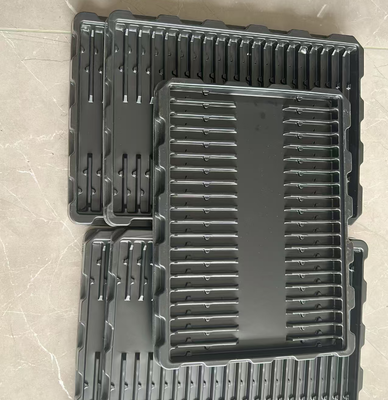 Bandeja Plástica Anti-estática Ecológica Personalizada para PCB para Embalagem Blister de Componentes Eletrônicos