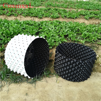 Do ar branco da estufa dos potenciômetros do ar do plástico do HDPE do crescimento cubetas de poda 0.9mm da raiz