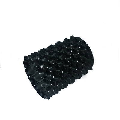 os potenciômetros plásticos do ar do PVC do diâmetro 0.7mm de 20cm não revestiram potenciômetros pretos do ar dos polímeros Degradable