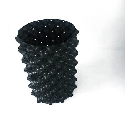 os potenciômetros plásticos do ar do PVC do diâmetro 0.7mm de 20cm não revestiram potenciômetros pretos do ar dos polímeros Degradable