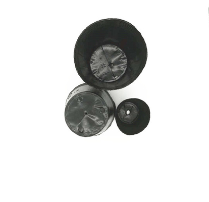 Tamanho personalizado PVC preto PS plástico suave flor de nutrição pote para plantio