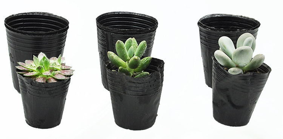 Potes de plantas hidropónicas de plástico macio, cereais, peso leve
