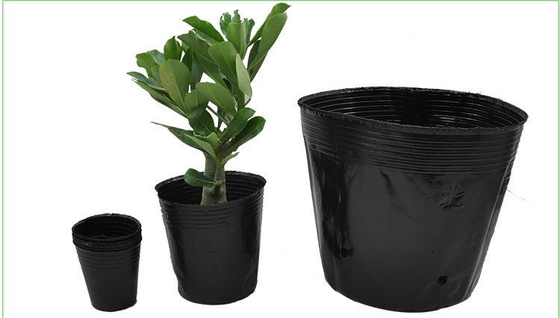 Potes de plantas hidropónicas de plástico macio, cereais, peso leve