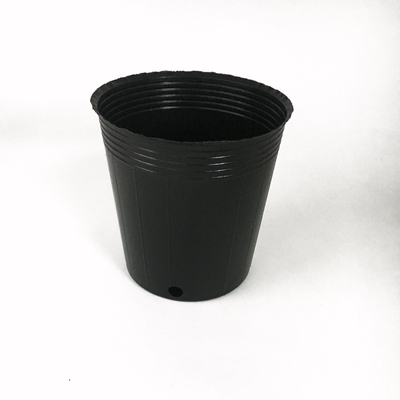 Cor preta Grande Pato de Flor de Plástico Jardim Resistente ao Envelhecimento