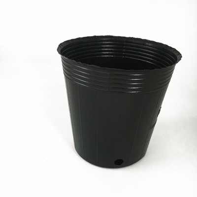 Cor preta Grande Pato de Flor de Plástico Jardim Resistente ao Envelhecimento
