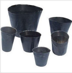 Inverno PE preto 3 galões vasos de plantas 23cm altura profundidade vasos de infância