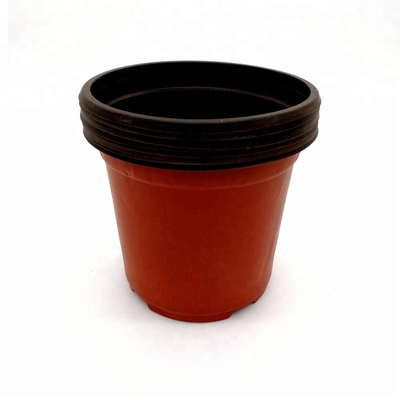 PP Sol 15cm Largura Potes de flores de plástico 12 buracos de drenagem