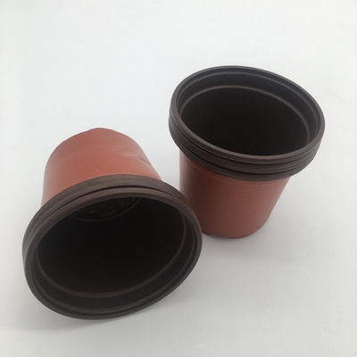 Molde de plantas negras multifuncionais Vaso de flores macio Vaso de rede de alta qualidade