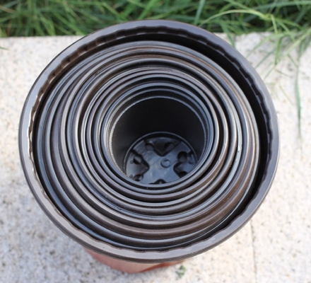 Molde de plantas negras multifuncionais Vaso de flores macio Vaso de rede de alta qualidade