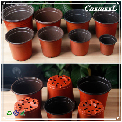 Molde de plantas negras multifuncionais Vaso de flores macio Vaso de rede de alta qualidade
