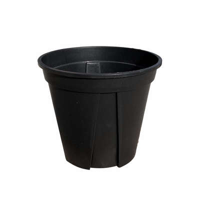 Gráfico de 2.5L Negro Jardim Plástico Nursery Galão Pot espesso Galão Bonsai poda Feito de PP / HDPE