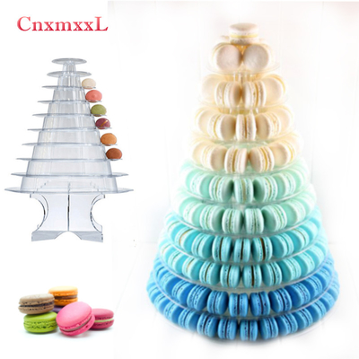 Super WOW 10 Nível Macarrão Blister Tower Stand Embalagem Revestimento UV