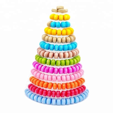 Nova Pirâmide da Torre Macaron de 13 Níveis de plástico
