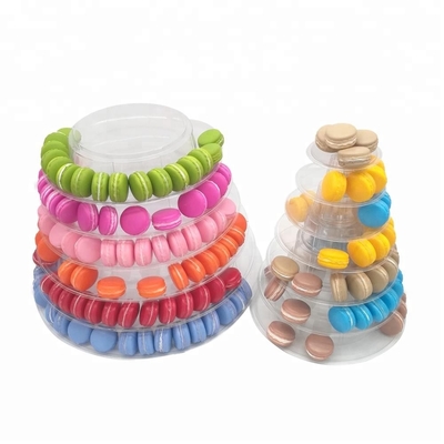 Nova Pirâmide da Torre Macaron de 13 Níveis de plástico