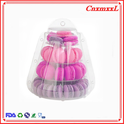 Novo Estilo Pequeno Plástico 4 Camadas Macarrão Torre 47pcs Atacado