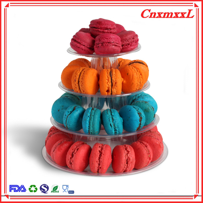 Conveniente Pequeno Macarrão de plástico Torre de exposição 37pcs reciclável
