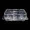 Empacotamento plástico 18cm claro biodegradável da salada do círculo de Tray Containers 7g