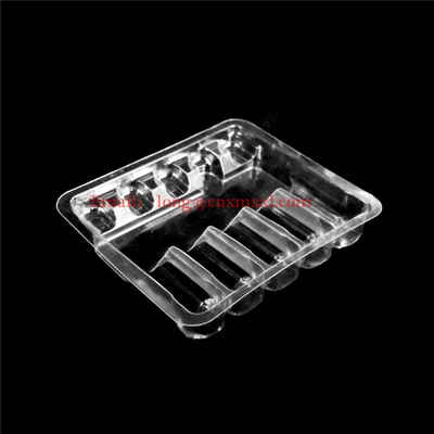 Vial de plástico Ampola Blister Tray Medicamento Embalagem 2 ml 3 ml 5 ml 10 ml