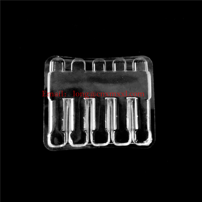 Vial de plástico Ampola Blister Tray Medicamento Embalagem 2 ml 3 ml 5 ml 10 ml