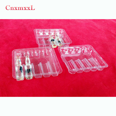 Certificado ISO frasco para frasco Ampola bandejas bandeja de embalagem de plástico para 2 ml 3 ml 5 ml 10 ml