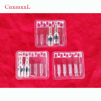 Certificado ISO frasco para frasco Ampola bandejas bandeja de embalagem de plástico para 2 ml 3 ml 5 ml 10 ml
