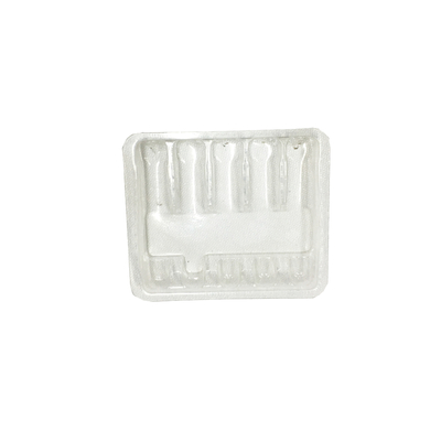 PET Clear Ampoule Tray Para 2ml 3ml 5ml 10ml Vial Embalagem de plástico Dispositivo Médico