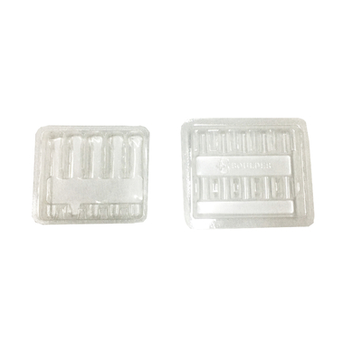 Caixa de Ampolas PS Transparente 1 ml X 5 Ampolas Embalagem em Bolhas de Plástico