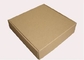 20pcs claro Brown dobrável corrugou a caixa de envio lisa de empacotamento de papel