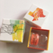 CMYK que imprime contentores de 900g Grey Cardboard Paper Gift Box 24pcs Macaron