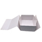 Caixa de papel de dobramento rígida branca do presente que empacota para a roupa e as sapatas