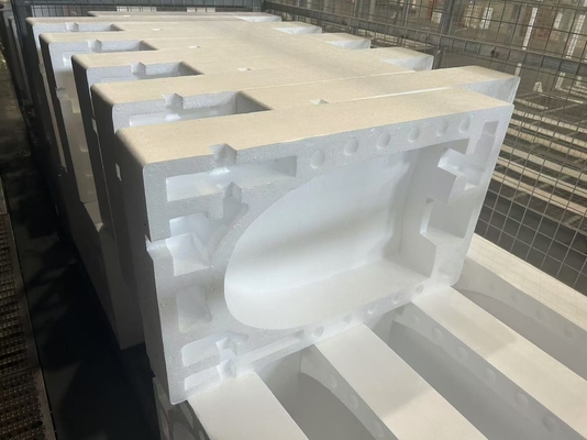 Espuma de EPS com proteção especial da borda de revestimento Proteção de canto Polydragon Molding Ice Machine Pacote de espuma