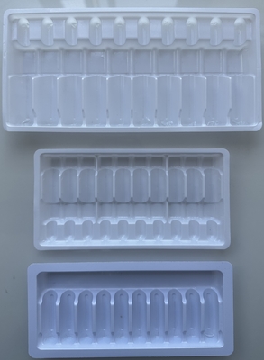 PET 1ml 2ml 5ml 10ml 10 Ampolas Embalagem de Formação a Vácuo Personalização