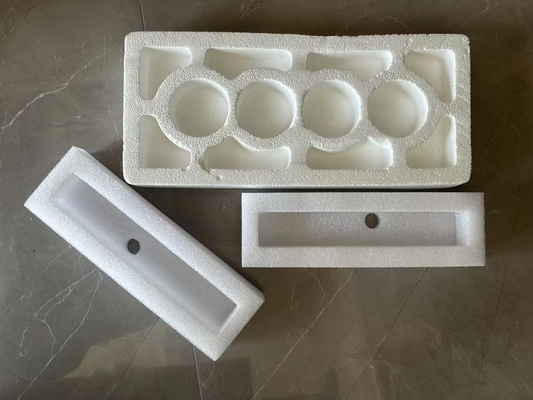Moldagem de espuma de EPS inodoro e não tóxico para alimentos para embalagens de produtos