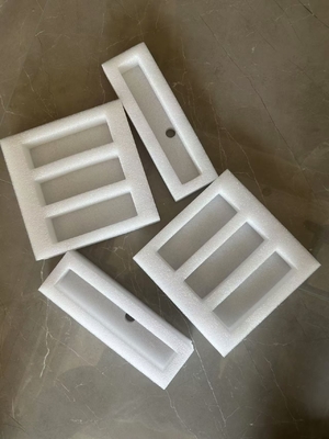 Embalagem de espuma de EPS em forma Embalagem de produto eletrônico Embalagem de espuma Caixa branca Amarração à prova de ruptura