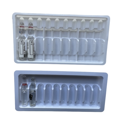 1 ml 2 ml 3 ml ampolas de injecção etiqueta autoadhesiva PET ampolas bandeja personalização