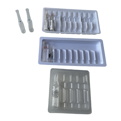 1 ml 2 ml 3 ml ampolas de injecção etiqueta autoadhesiva PET ampolas bandeja personalização