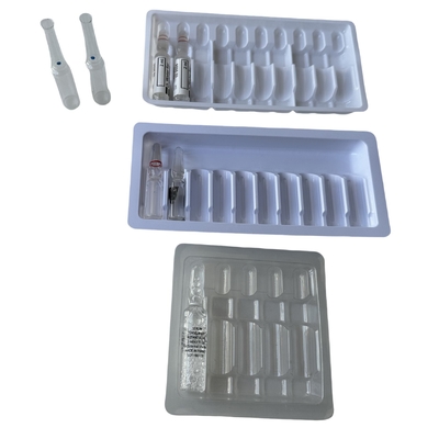 1 ml 2 ml 3 ml Ampola de Injecção Botão Etiqueta auto-adhesiva PET Ampola Taça Conjunto completo de personalização