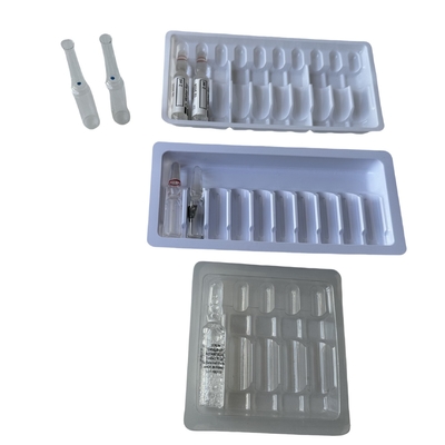 Embalagem de Injeção de Água 1ml 2ml 3ml Garrafa de Vidro Ampolas Taça Etiqueta personalizada
