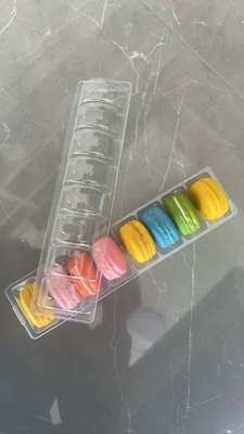 6 paletes Embalagem de plástico Caixa de macarrão Embalagem de suporte de segurança alimentar personalizada