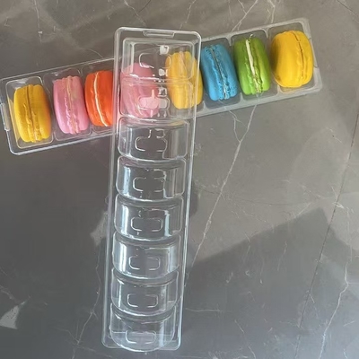 6 paletes Embalagem de plástico Caixa de macarrão Embalagem de suporte de segurança alimentar personalizada