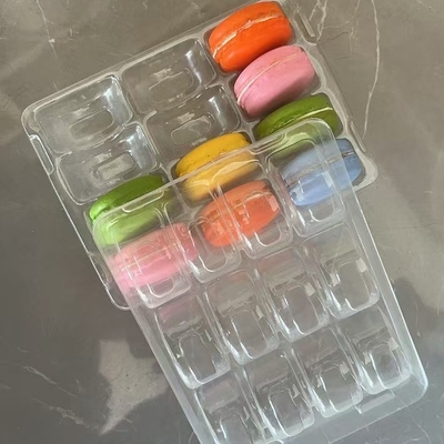 Macarrão 35 Embalagem em bandeja transparente Caixa feita à mão Embalagem de macarrão Embalagem de chocolate Capa superior e inferior Embalagem de bolo